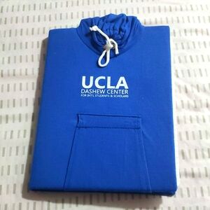 New UCLA Retro Hood Collegiate Blue Notebook Holder with Notebook 8.5" by 11"